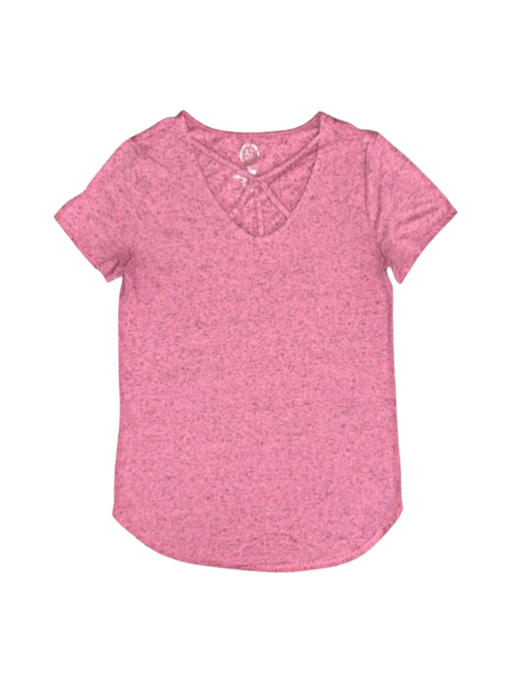 MAURICES Pink Short Sleeve Top Medium